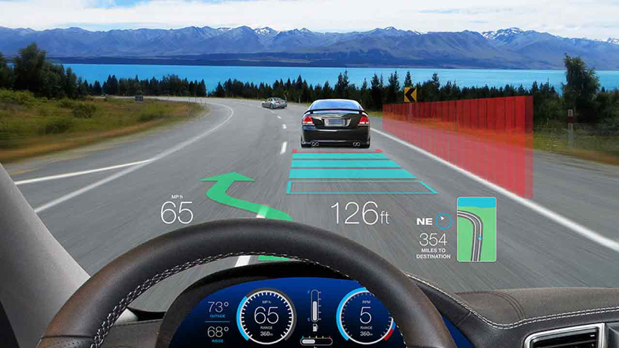 From the Cockpit into the Car: the Technology Behind Head-Up Displays