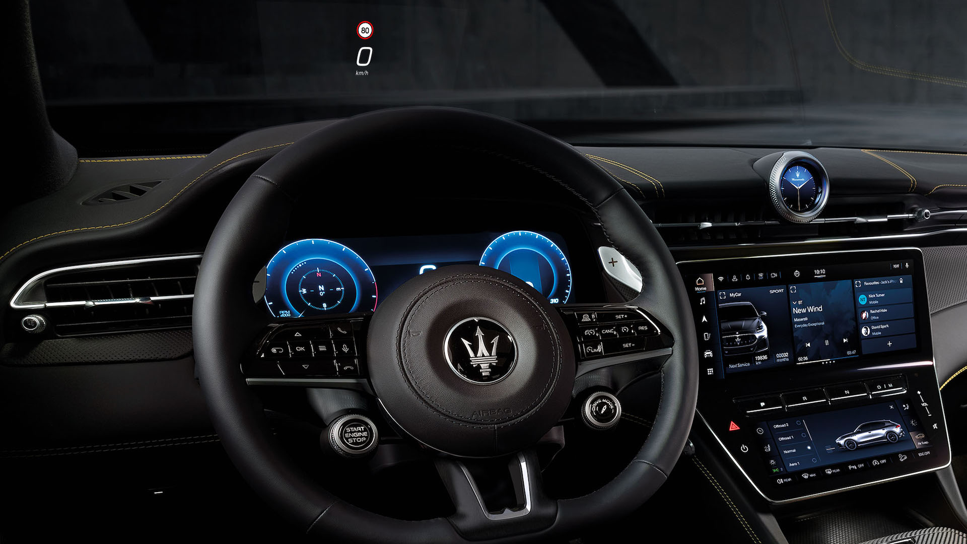 Rightware’s Kanzi powers digital displays in the new Maserati Grecale ...